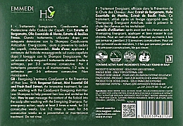 Лосьон в ампулах против выпадения, для роста волос - HS Milano Loss Control Energising Treatment  — фото N3