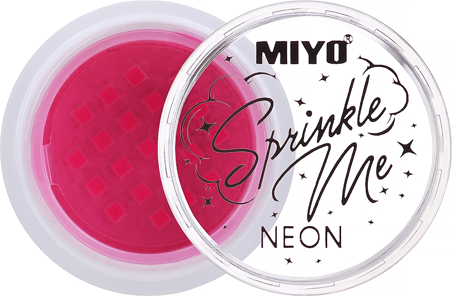 Неоновий пігмент для повік - Miyo Sprinkle Me Neon — фото N1