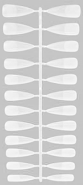 Гелевые типсы для наращивания ногтей "Medium Stiletto" - Kodi Professional Gel Tips — фото N2