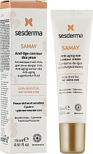 Антивіковий крем для зони навколо очей - SesDerma Laboratories Samay Anti-Ageing Cream For Eye — фото N2