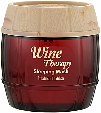 Духи, Парфюмерия, косметика Ночная обновляющая маска-желе "Винная терапия", красное - Holika Holika Wine Therapy Sleeping Mask
