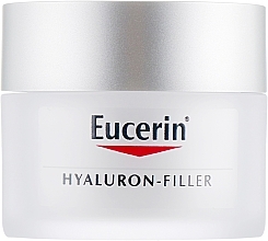 Денний крем проти зморщок для сухої та чутливої шкіри - Eucerin Hyaluron-Filler Day Cream For Dry Skin (рефіл) — фото N2