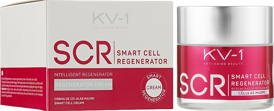 Відновлювальний крем для обличчя зі стволовими клітинами - KV-1 SCR Regenerating Cream with Stem Cells — фото N2