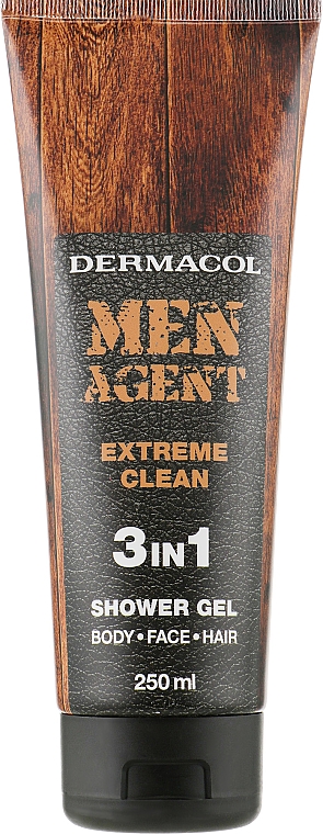 Гель для душу - Dermacol Men Agent Extreme Clean 3In1 Shower Gel — фото N1
