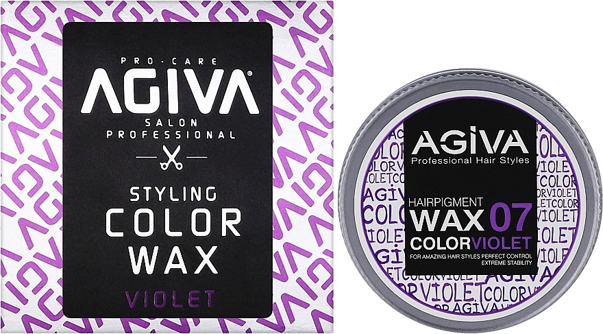 Тонирующий воск для укладки волос - Agiva Styling Color Wax — фото N2