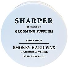 Віск для сильної фіксації - Sharper of Sweden Smokey Hard Wax — фото N1