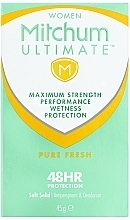 Дезодорант-стик для женщин - Mitchum Ultimate Pure Fresh Cream Antiperspirant Deodorant — фото N1