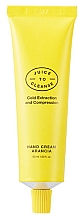 Крем для рук "Апельсин" - Juice To Cleanse Arancia Hand Cream — фото N1