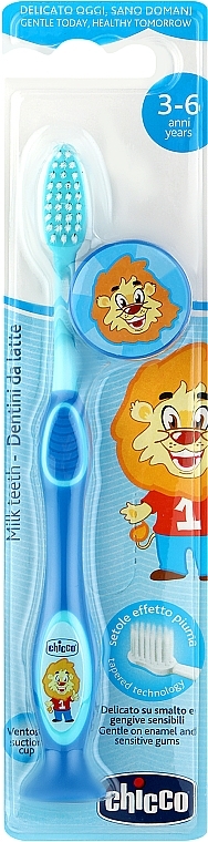 Дитяча зубна щітка для молочних зубів, від 3 до 6 років - Chicco