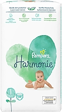 Підгузки Harmonie Newborn Розмір 1 (2-5 кг), 50 шт. - Pampers — фото N1
