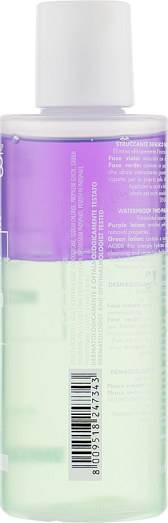 Двофазний засіб для очищення обличчя - Deborah Milano Dermolab Waterproof Two-Phase Cleanser — фото N2