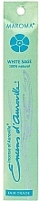 Духи, Парфюмерия, косметика Ароматические палочки "Белый шалфей" - Maroma Encens d'Auroville Stick Incense White Sage