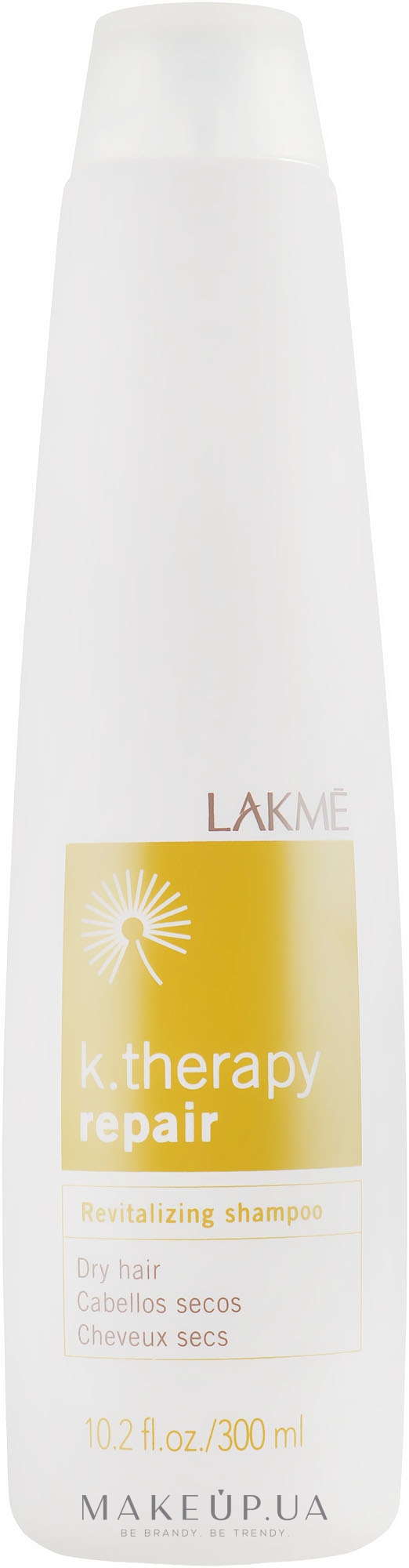Шампунь для сухих и поврежденных волос - Lakme K.Therapy Repair Shampoo — фото 300ml