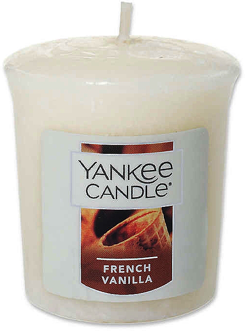 Ароматическая свеча - Yankee Candle Samplers French Vanilla Votive — фото N1