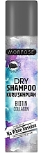 Парфумерія, косметика Сухий шампунь з біотином і колагеном для темного волосся - Morfose Dry Shampoo Biotin Collagen