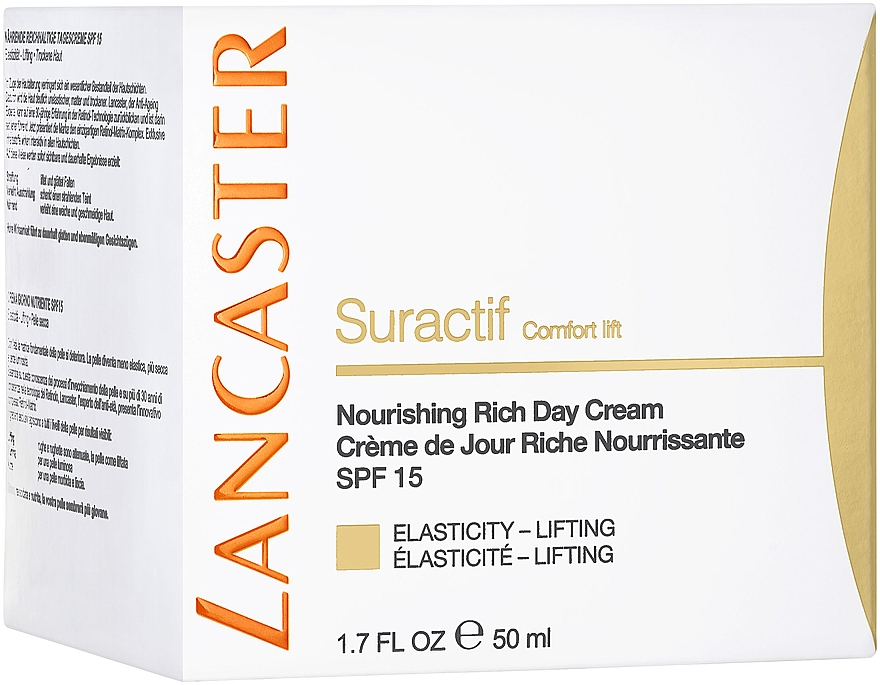 Денний крем для обличчя - Lancaster Suractif Comfort Lift Nourishing Rich Day Cream SPF15 — фото N4