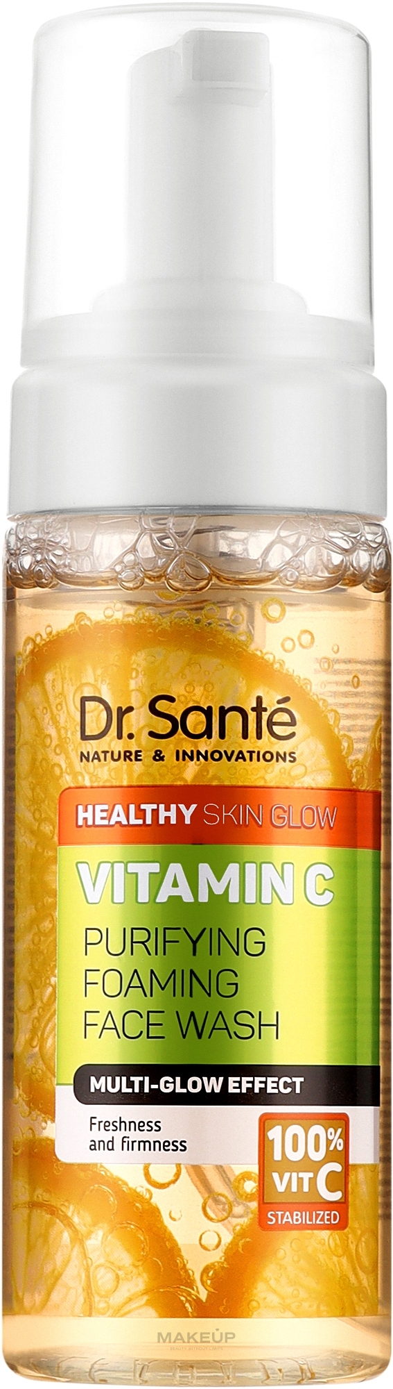Очищающая пенка для умывания - Dr.Santе Vitamin C Purfyng Foaming Face Wash — фото 150ml