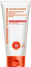 Парфумерія, косметика Антивіковий сонцезахисний крем  - Germaine de Capuccini Golden Caresse Advanced Anti-Ageing Sun Cream SPF30