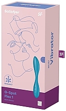 Мультивібратор, синій - Satisfyer G-Spot Flex 1 — фото N1