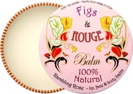 Духи, Парфюмерия, косметика Универсальный бальзам "Роза" - Figs & Rouge Rambling Rose 100% Natural Balm for Lips, Face, Hand & Body