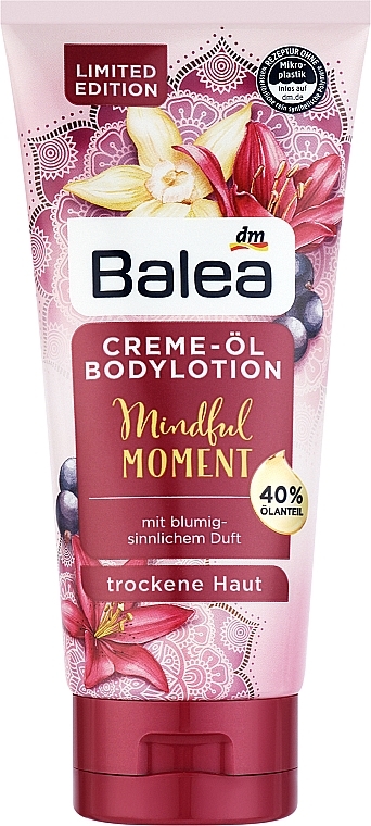 Крем-масло для тела - Balea Mindful Moment — фото N1
