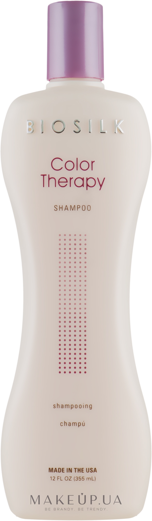 Шампунь для защиты цвета - BioSilk Color Therahttps://makeup.com.ua/admin.php?dpt=catalog&sub=products&categoryID=&productID=151077#translate-productpy Shampoo — фото 355ml
