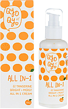 Парфумерія, косметика Крем для обличчя - Qyo Qyo Tangerine Bright+Moist All-In-1 Cream