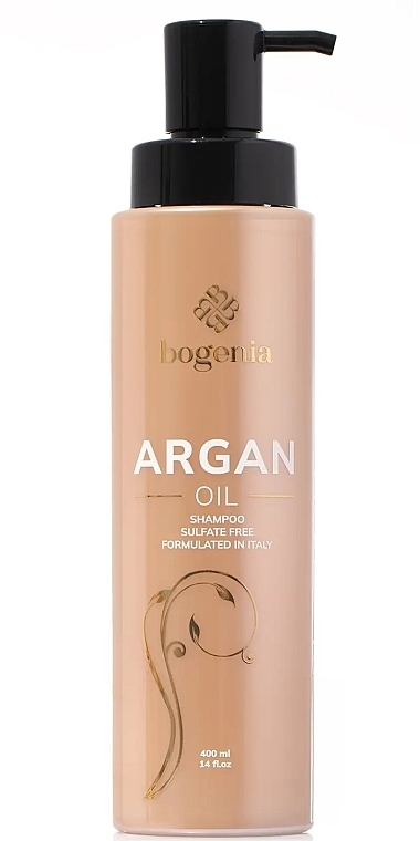 Шампунь для волосся з аргановим маслом - Bogenia Shampoo BG411 — фото N1