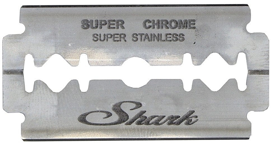 Лезвия для безопасной бритвы - Shark Super Chrome Double Edge — фото N3