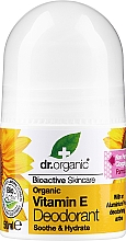 Дезодорант «Вітамін Е» - Dr. Organic Bioactive Skincare Vitamin E Deodorant — фото N1