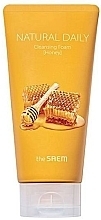 Парфумерія, косметика Пінка для вмивання з медом - The Saem Natural Daily Cleansing Foam Honey