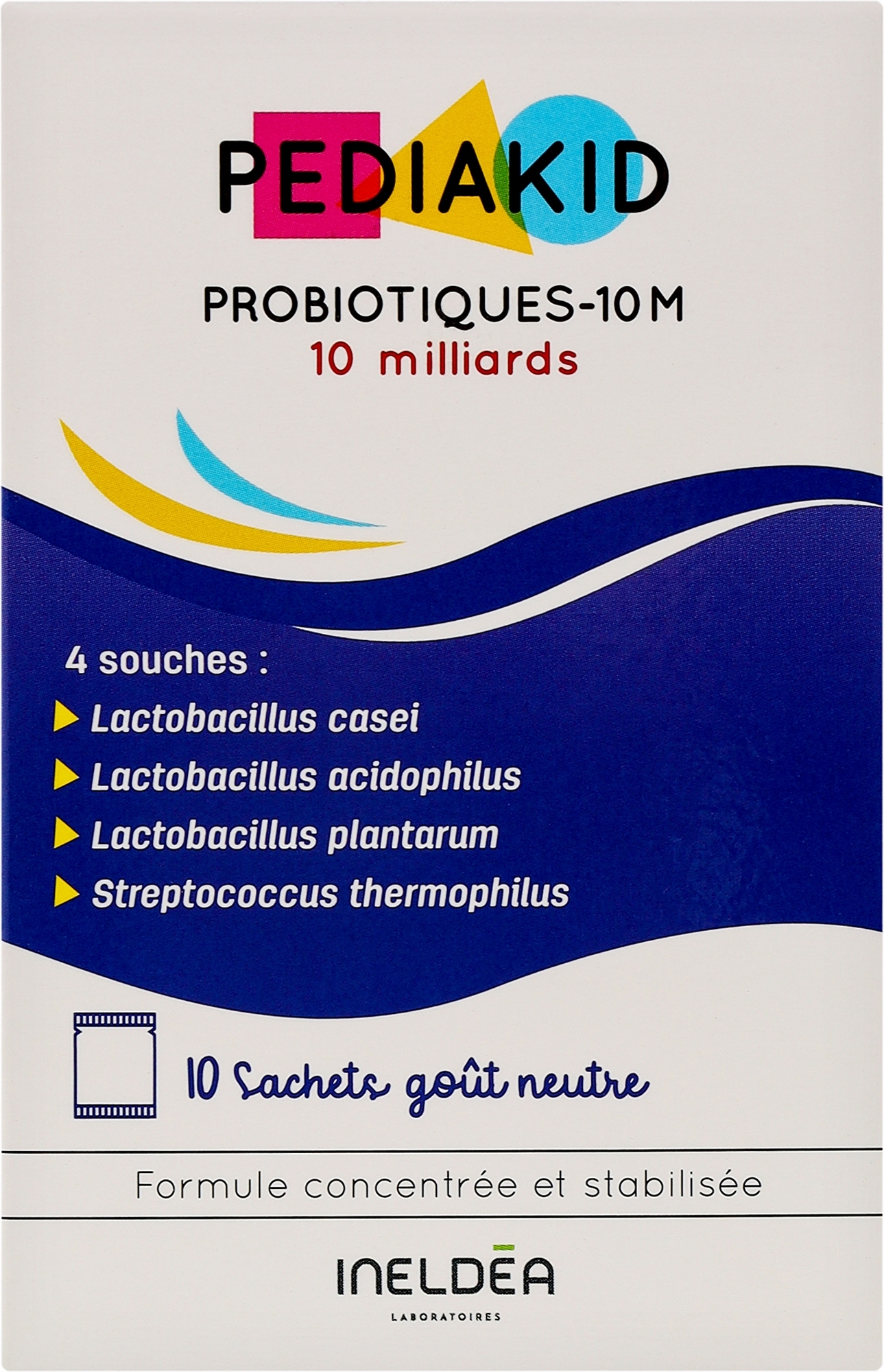 Пробиотик для детей, в саше - Pediakid Probiotiques-10M — фото 10шт