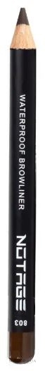 Водостойкий карандаш для бровей - Notage Waterproof Brow Liner — фото 803 - Темно-коричневый