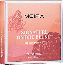 Румяна для лица - Moira Signature Ombre Blush — фото N5