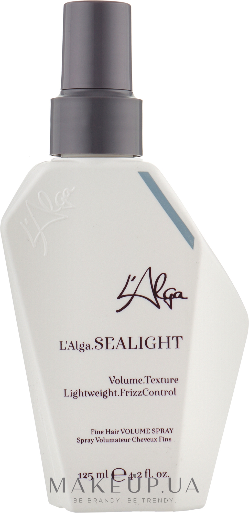 Несмываемый спрей для придания объема волосам - L’Alga Sealight Spray — фото 125ml