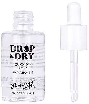 Капли для быстрой сушки ногтей - Barry M Drop & Dry Quick Dry Nail Drops — фото N2