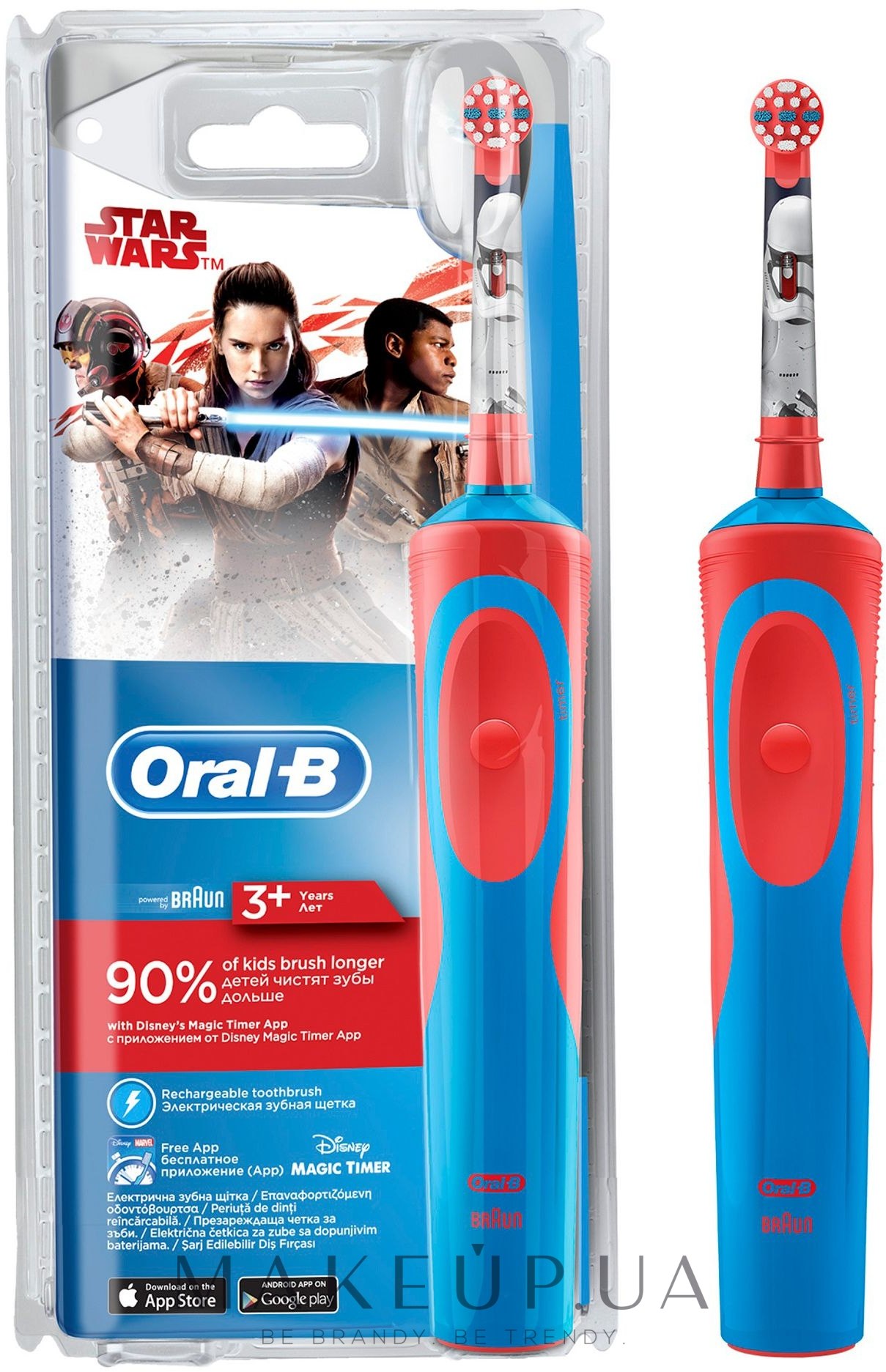 Oral-B Braun Stages Power - Детская электрическая зубная щетка с