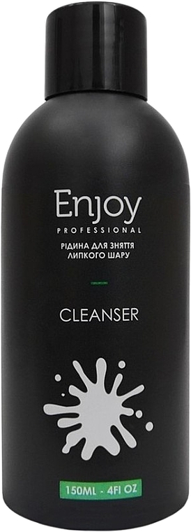 Жидкость для снятия липкого слоя - Enjoy Professional Cleanser — фото N1