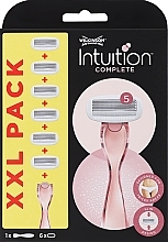Духи, Парфюмерия, косметика Бритвенный станок с 6 сменными кассетами - Wilkinson Sword Intuition Complete XXL Pack