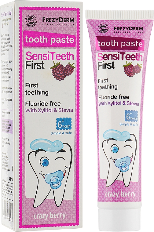 Зубна паста - Frezyderm SensiTeeth First Toothpaste — фото N2
