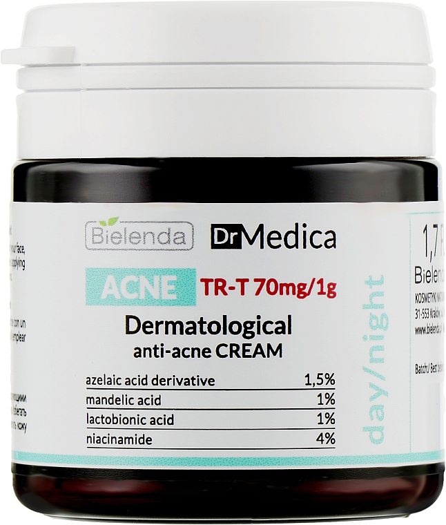 Дерматологический анти-акне крем - Bielenda Dr Medica Acne Dermatological Anti-Acne Cream