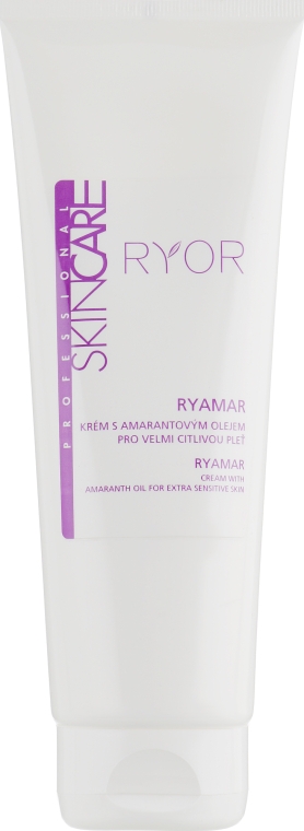 Крем с амарантовым маслом для очень чувствительной кожи - Ryor Ryamar Professional Skin Care