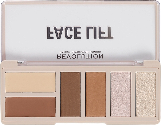 Палетка для макіяжу - Makeup Revolution Face Lift Face Palette — фото N2