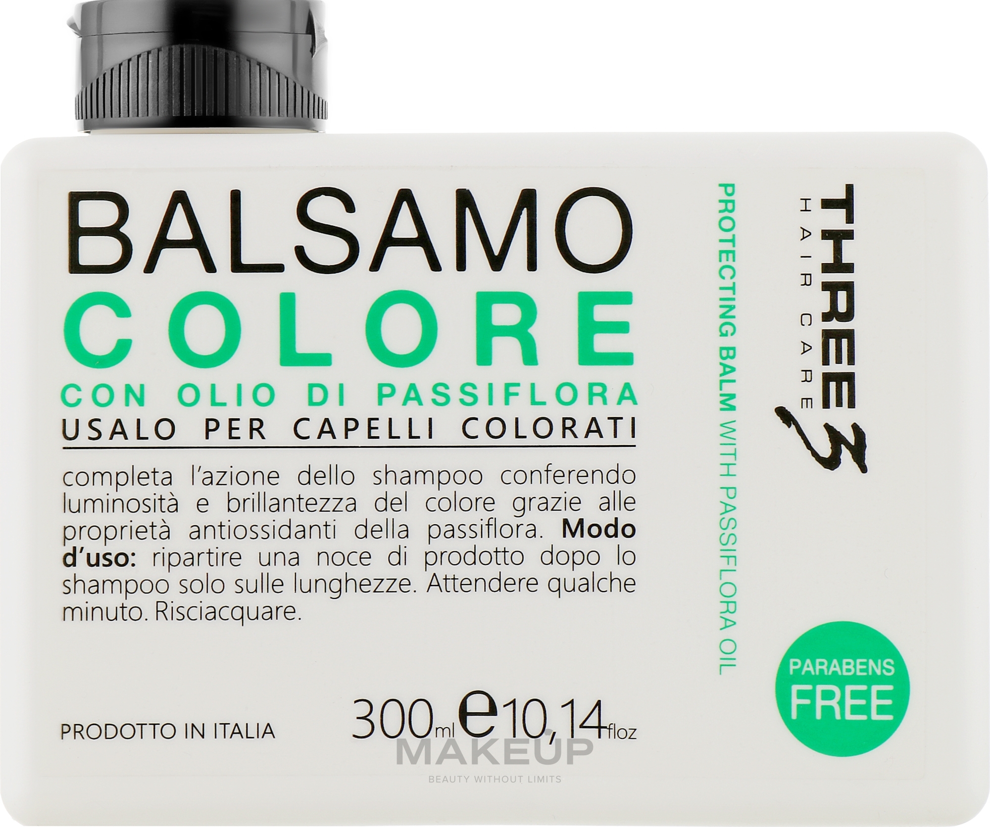 Бальзам для окрашенных волос с маслом пассифлоры - Faipa Roma Three Color Balm — фото 300ml