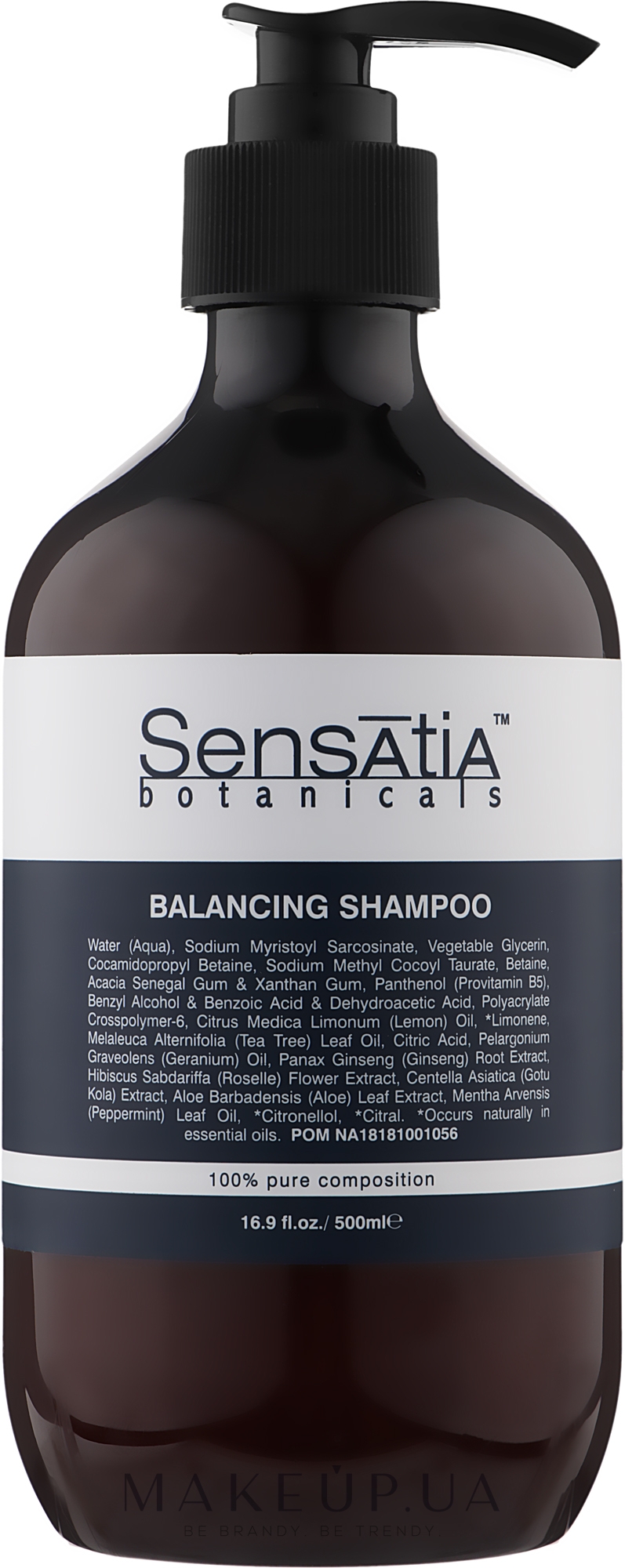 Шампунь для волос "Баланс" - Sensatia Botanicals Balancing Shampoo — фото 500ml