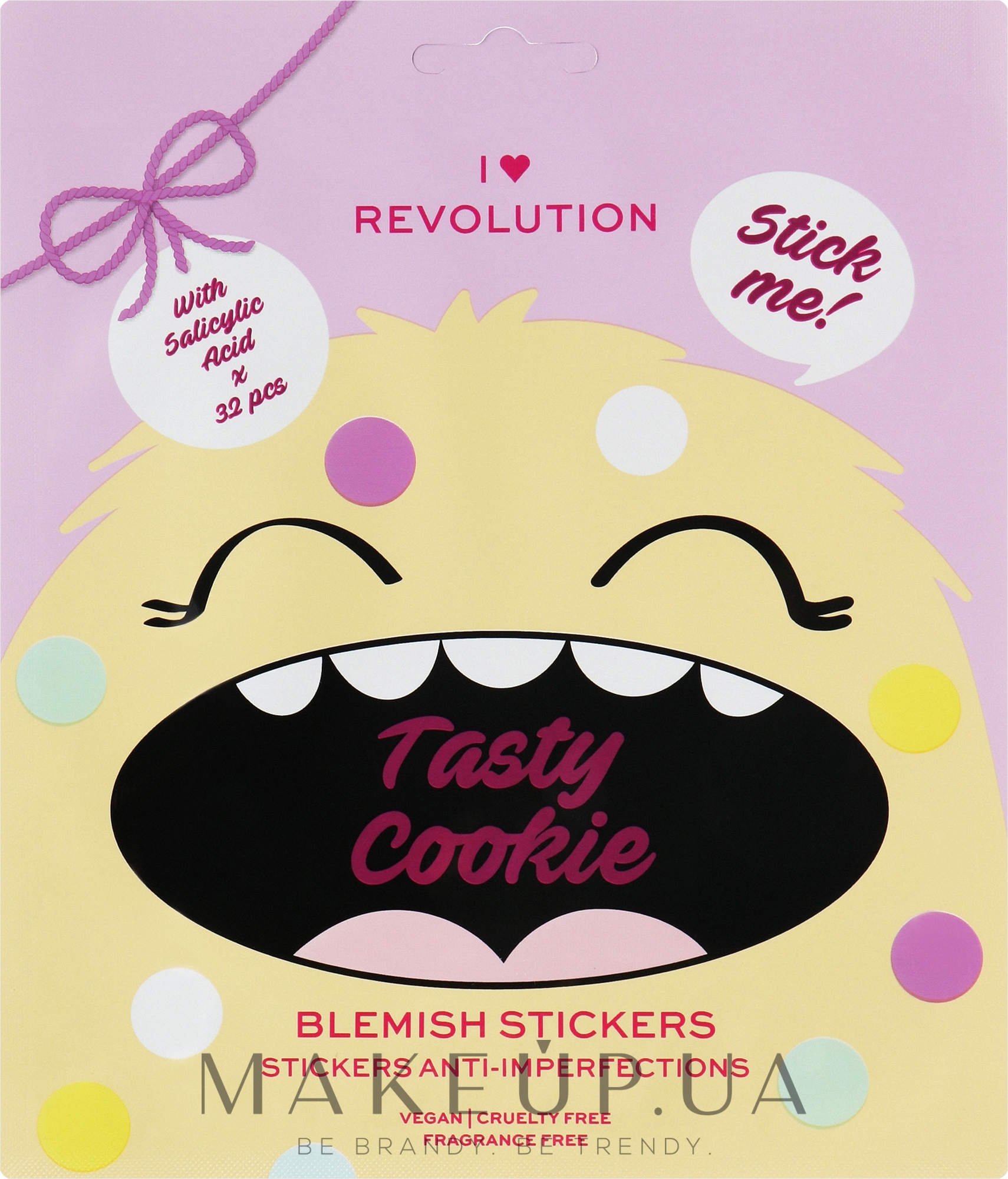 Очищувальні смужки для обличчя - I Heart Revolution Tasty Cookie Blemish Stickers — фото 32шт