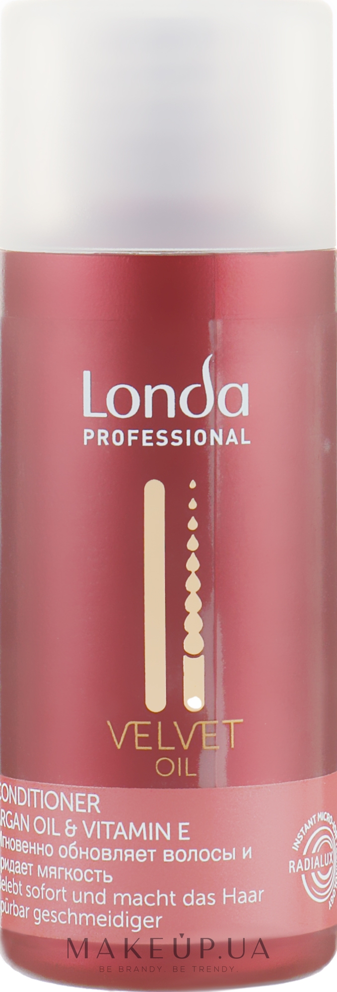 Кондиціонер з арганієвою олією - Londa Velvet Oil Conditioner (міні) — фото 50ml