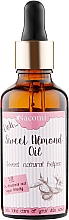 Масло сладкого миндаля с пипеткой - Nacomi Sweet Almond Oil — фото N1