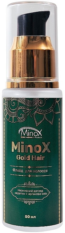 Флюїд для відновлення волосся - Мinox Gold Hair — фото N1