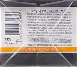 УЦІНКА Крем зі 100% активним вітаміном С і екстрактом шовку - Clarena Power Cream 100% Vit C Aa2g * — фото N3